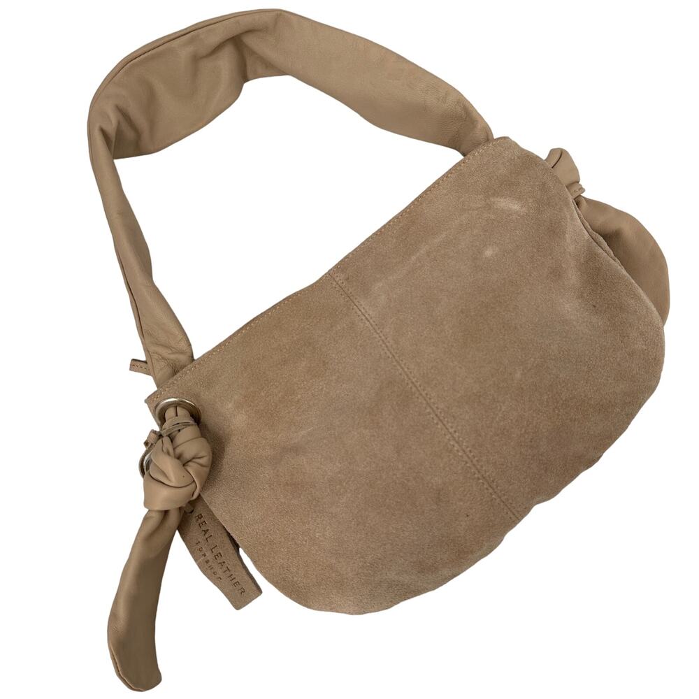 TOPSHOP Suede Cow Leather Satchel Purse